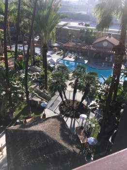 The view from our room